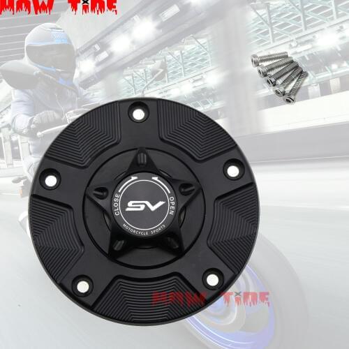 SV1000 fuel tank cap SV1000S for Suzuki SV1000 / 650 / S 2003-2013 motorcycle CNC quick release cover