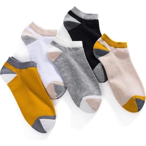 2021 New Short Socks Color Cotton Socks Summer Autumn Socks