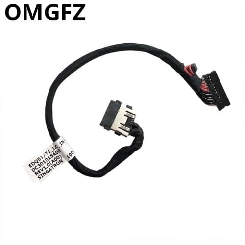 NEW For Dell Alienware M15 M17 R2 DC Power Jack Socket Harness Cable 0J60G1 J60G1 DC301015A00