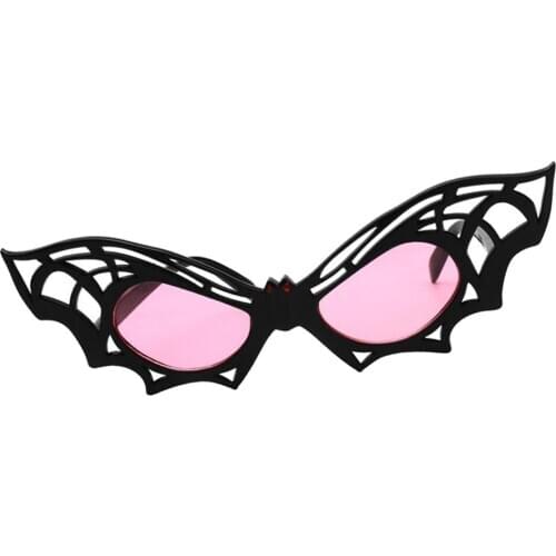 Novelty Party Sunglasses Black Bat Shaped Eye Glasses Girls Costume Photo Props