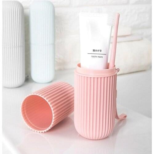 Portable ToothBrush Storage Box Outdoor Travel Tooth Brush Dust-proof Protect Box Household Storage ToothBrush Storage Box