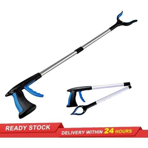 Durable folding picker, trash clip, sanitary clip, grab tool, trash bin grab, foldable telescopic collection tool