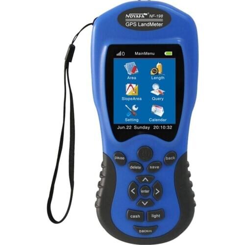 Noyafa GPS Land Meter Test Device NF-198 Survey Equipment Use For Farm Land Surveying Mapping Area Length Measurement Tool
