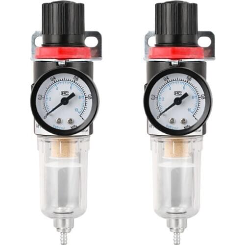 Airbrush Compressor AFC2000 AIR PRESSURE REGULATOR Gauge Water Oil Trap Moisture Filter