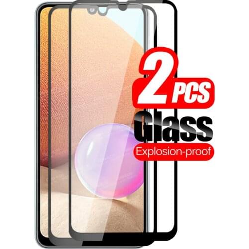 2pcs For Samsung Galaxy A32 4G Glass Full Cover Tempered Glass Sumsung A 32 LTE SM-A325F 6.4" Screen Protector Protective Film