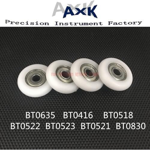 2019 Bt0635 Bt0416 Bt0518 Nylon Wheel Hanging / Ball Bearing With Pulley For Doors And Bt0522 Bt0523 Bt0521 Bt0830