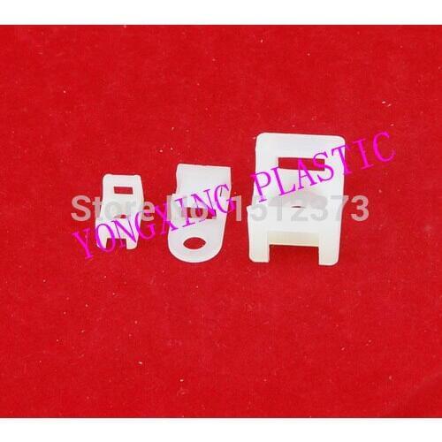 Freeshipping Plastic Cable Tie Mount Base Holder clamps STM-0 STM-1S STM-1 STM-2 STM-3