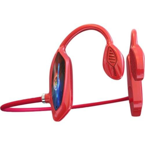 Bone Conduction Wireless Bluetooth Headset, Stereo Ear Hanging Sports Earphone, for Running, Sports, Fitness