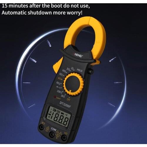 Digital Amper Clamp Meter Multimeter NCV Current Clamp Pincers Voltmeter