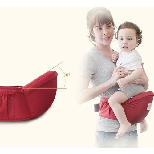 Baby Hip Seat Carrier Waist Stool Walkers Hold Waist Belt Backpack Carrier Kids Infant Comfort Hipseat Waist Seat for 0-2 Years