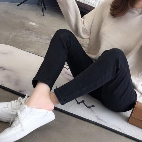 Pregnant Jeans High Waisted Maternity Pants Abdominal Support Spring Autumn Pregnant Clothes