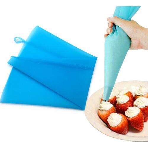 30/34/40/46/50/55/60 cm re-useable Silicone Cream Pastry Icing Bag Baking Cooking Fondant Cake Decorating Tools