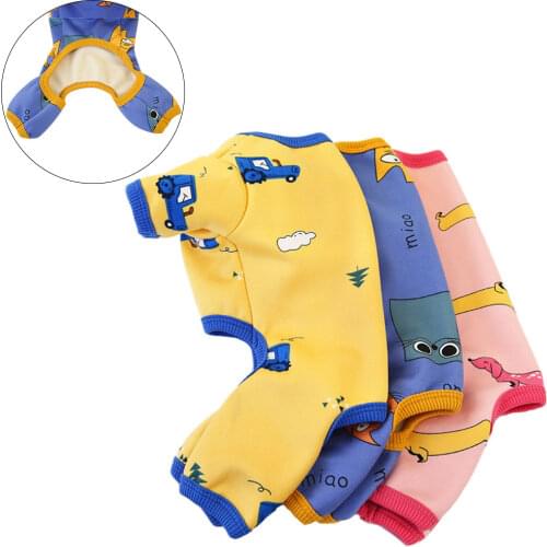 Pet Clothes French Bull Dog Puppy Dog Costume Pet Pajamas Chihuahua Pug Pets Dogs Clothing for Small Medium Autumn Clothing