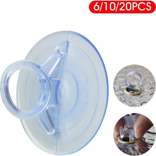 PVC Sucker Suction Cups Strong Suckers Hooks Hanger with 2cm Hanging Hole For window decoration Car Glass Without Trace