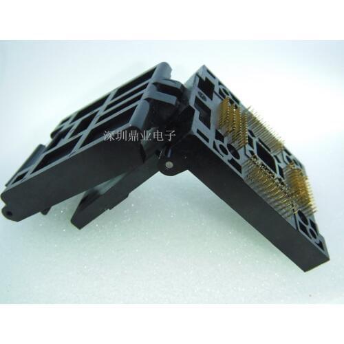 Clamshell 100%New&Original QFP176/TQFP176 spacing 0.4mm IC Burning seat Adapter testing seat Test Socket test bench in stock