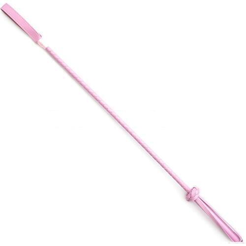 Pink Whip Riding Crop PU Leather fetish SM Queen Spanking Bondage Paddle slave Sex Toys Product Homo sexuality Adult Game woman
