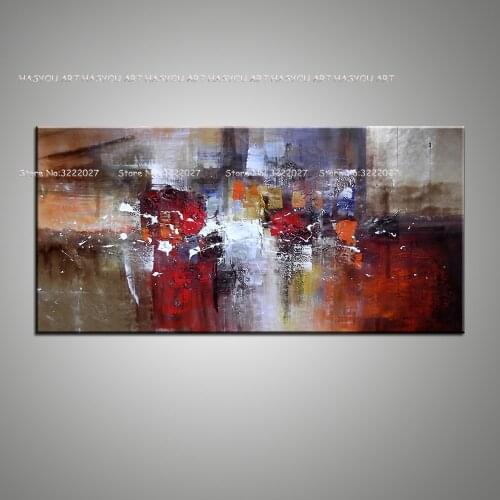 Modern wall art Abstract canvas Painting oil painting Posters and Decor on canvas No frame Pictures Decoration For Living Room