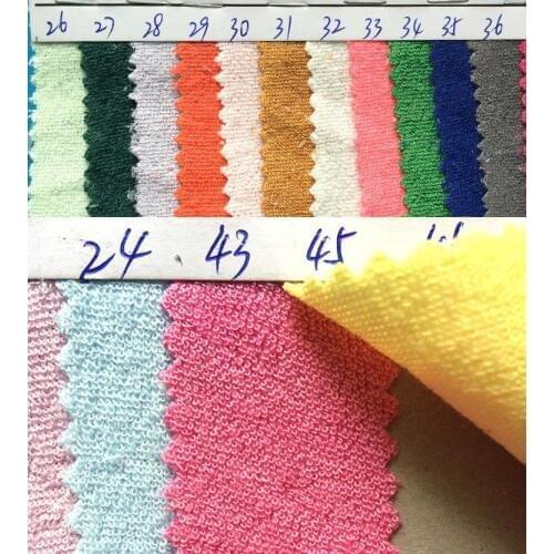 30yards/lot eco-friendly 320g/yard 100% polyester fabric Cloth towel / hotel bath towel yarn-dyed fabrics wholesale supplies