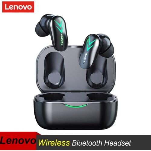 Lenovo QT81 TWS Earphone Bluetooth 1200mAh Charging Case Mobile power Wireless Headset Sport Earbud Noise Cancelling with Mic