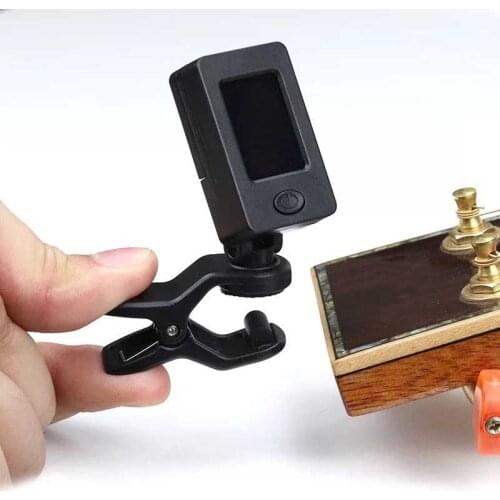 Universal Rotatable Guitar Tuner Chromatic Acoustic Violin Ukulele Bass Electronic Tuning Tuner Musical Instrument Accessories