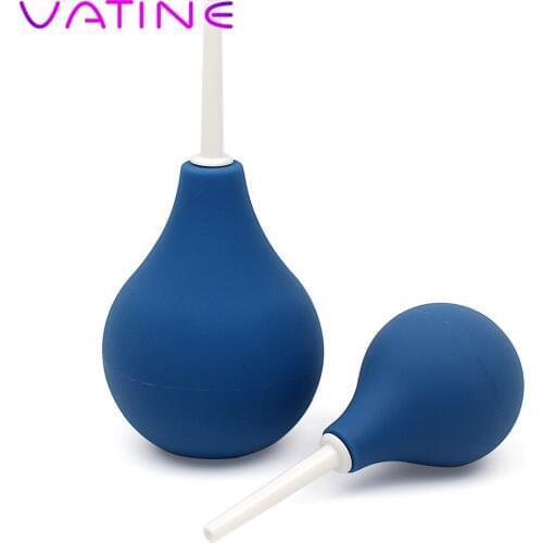 VATINE Irrigation Douche Cleaner Anal & Vagina Rectal Enema Cleaner Colon Pussy Cleaning device Gay Syringe Sex Toys