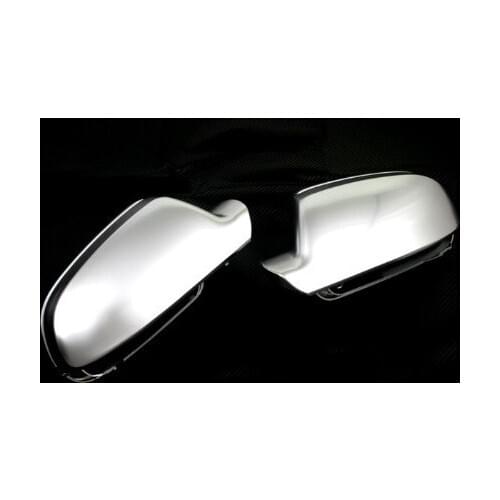 High quality car-styling S Line Style Silver Matt Chrome Side Mirror Cap Replacement Facelift Version for A5
