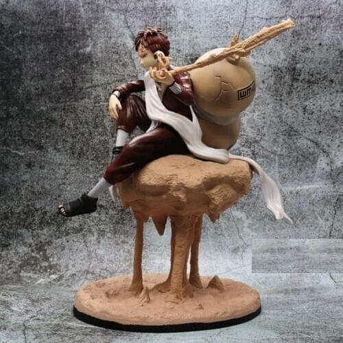 Japanese Anime Action Figures Naruto 21.5cm GK Sabaku no Gaara GK Statue Figure PVC Collectible Model for Kids Toys