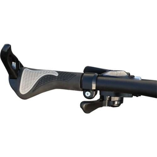 1 Pair/2PCS Comfy TPR Rubber Integrated MTB Bicycle Grips Cover Hand Rest Mountain Bike Handlebar Casing Sheath Shock Absorption