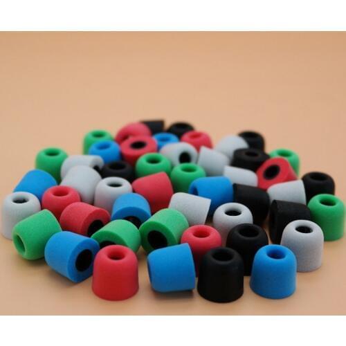 2 Pairs/4pcs Earphone Memory Foam Ear Buds Sponge Earbuds Ear Tip Pads T100 T200 T300 T400 For Sports Earphoens HUAWEI XIAOMI