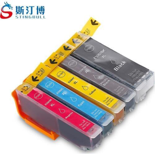 5 PCS Compatible Ink Cartridges T3351 T3361 T3362 T3363 T3364 For Epson Expression Premium XP-530 XP-630 XP-635 XP-830 Printers
