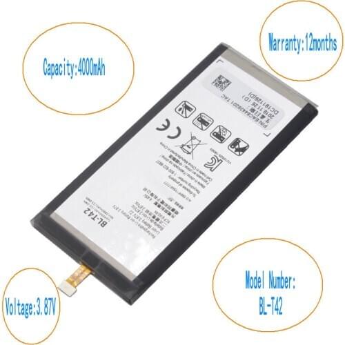 ISkyamS 10pcs/lot 4000mAh BL-T42 Battery For LG V50 ThinQ 5G LM-V500 V500N V500EM v500xm