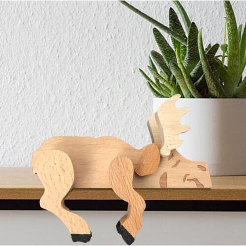 Beech Cute Perfect Craft Ox Art Ornaments Exquisite Ox Figurine Creative Home Decor