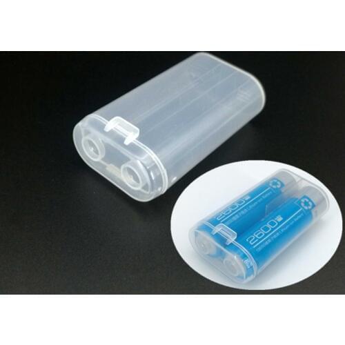 3Pcs 18650 Battery Case Box Holder 2x18650 Waterproof Storage Box Rechargeable Battery Container for Power Bank