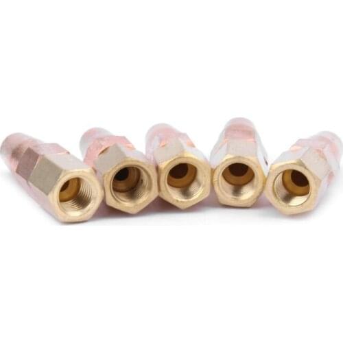 D0AC 5 Pcs H01-6 Propane Gas Welding Nozzle Oxygen Gas Contact Tips Holder Gas Nozzle