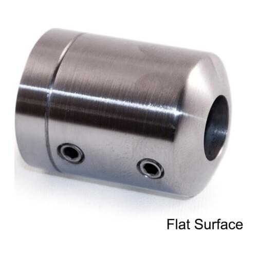 Freeshipping SUS 304# In-Line Round Bar Holder For Flat Surfaces