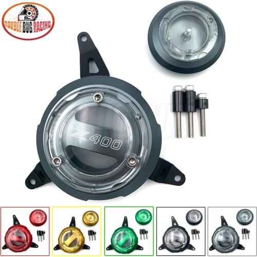 For KAWASAKI Z400 Z-400 2019 2020 2021 Z 400 Motorcycle Parts Engine Guard Side Protective Cover Crash Slider Falling Protector