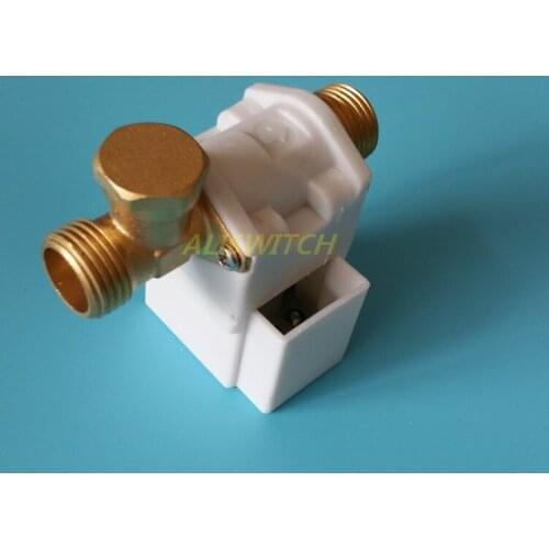 Wholesale 100pcs/lot Electric Solenoid Valve For Water Air N/C 12V 24v 220V 1/2 inch 1/2" Normally Closed 12vdc 24vdc 220vac