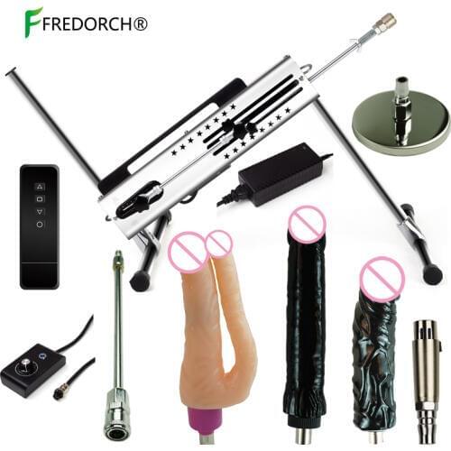 FREDORCH Super Quiet Automatic Sex Machine Vac u Lock 30db 120W Love Machines for Women and men, Big Dildos Suction cup