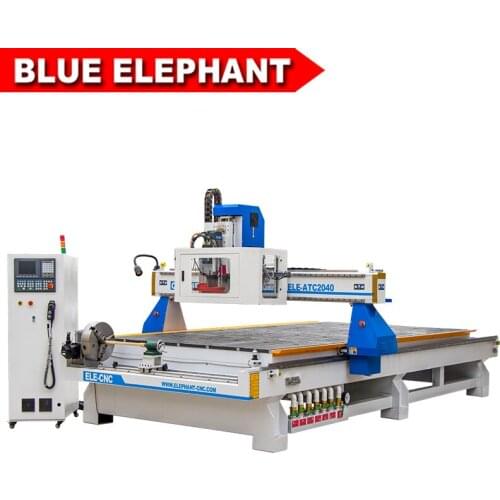 2040 ATC Cnc router machine auto tool changer for MDF and plywood acrylic Wood cutting machine with HSD air cooling spindle