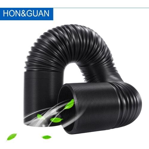 Flexible Air Conditioning Ducting Hose Plastic Insulation PP Steel Wire Tube Exhaust Ventilation System for Ducting Ventilation