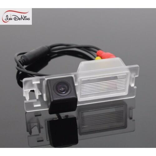 JanDeNing HD CCD Car Rear View Parking/ Backup Reverse Camera/License Plate Light OEM For Fiat Bravo/Brava 2007-2015