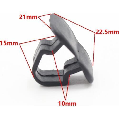 KE LI MI 30 Pieces Auto Insulated cotton Board Retainers Plastic Fastener Car clips