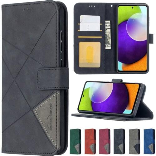 Leather Wallet Phone Case For Samsung Galaxy S10 lite A01 A02S A10 A11 A12 A20E A21 A30 A31 A32 A41 A42 A50 A51 A52 A71 A72 Case