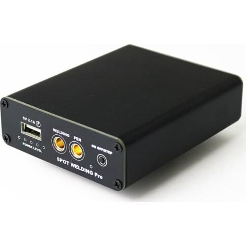 5 Gears Mini Spot-Welding Machine Type-C Recharging Interface for Soldering 18650 Lithium Battery by 0.1-.015mm Nickel Sheet