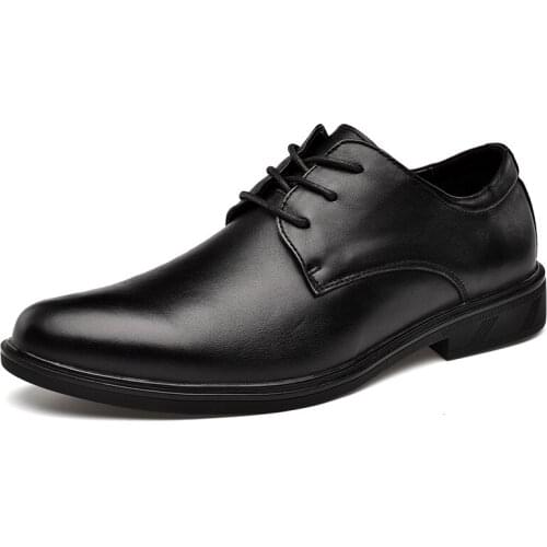 Men leather Shoes Mens business dress suit shoes High Quality Leather Shoes Classic Mens Casual office work Dress Shoes