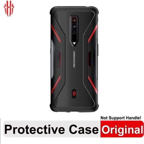 Original For ZTE Nubia Red Magic 6 Pro Case Magic6Pro NX669J-P Official PC + TPU Back Cover For Red Magic 6 NX669J Phone cases