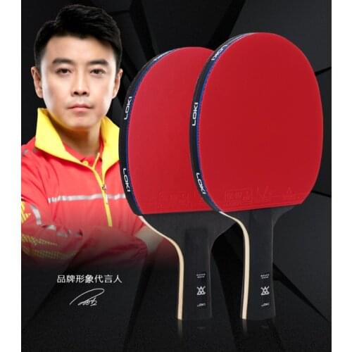 9 Star High Sticky Table Tennis Racket Carbon Blade PingPong Bat Competition Ping Pong Paddle For Fast Attack And Arc -40