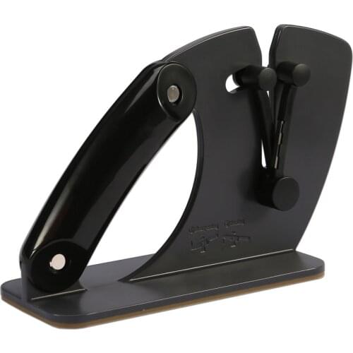 RISAMSHA Kitchen Knife Sharpener Professional Upgrade Bracket Edge Auto-adjust Blade Sharpener Easy To Use RM022