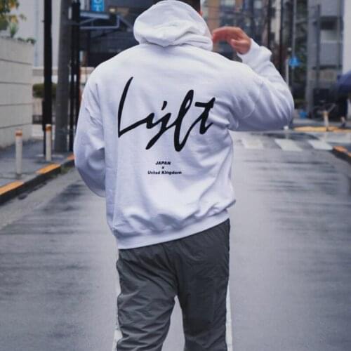 Men Loose Fashion Letter Print Hoodie Men Stylish Long Sleeve Tops Sweatshirts for Shopping Daily Wear Sports