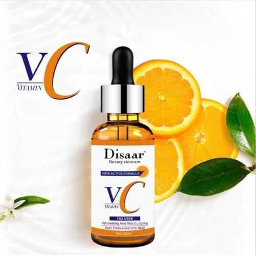 Disaar 30ml Natural Vitamin C Serum Liquid Hyaluronic Acid Essence Moisturizng Anti Aging Wrinkle Face Serum Skin care